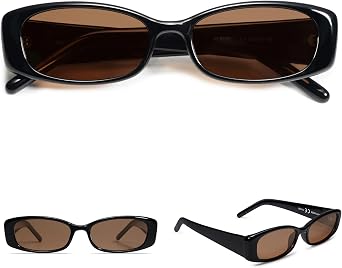 VANLINKER Trendy Small Polarized Rectangle Sunglasses for Women Men VL9787