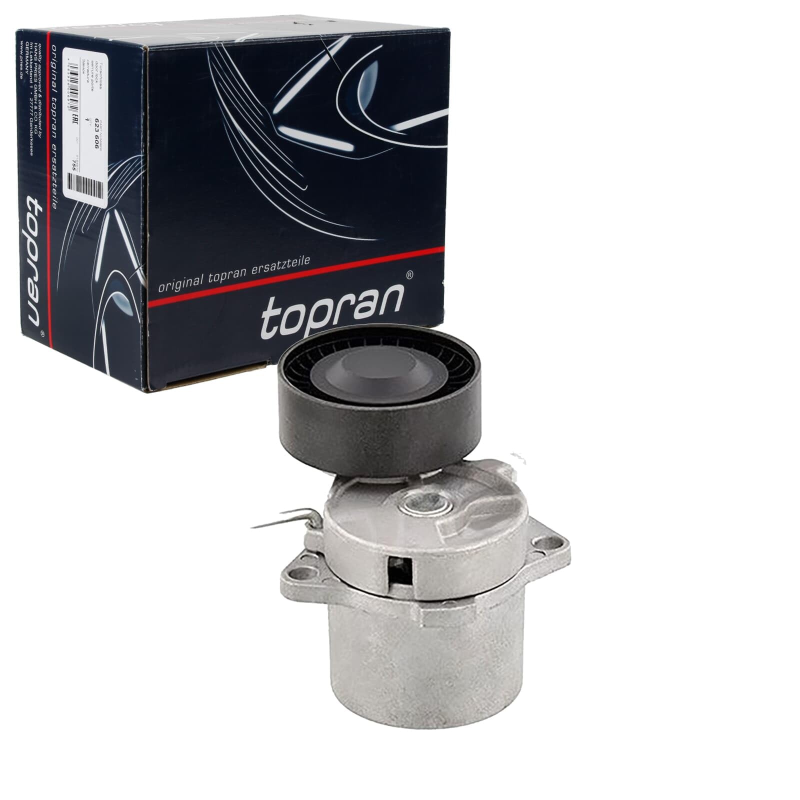 TOPRAN 500 240 Tenditore cinghia servizi senza scanalature con bloccaggio
