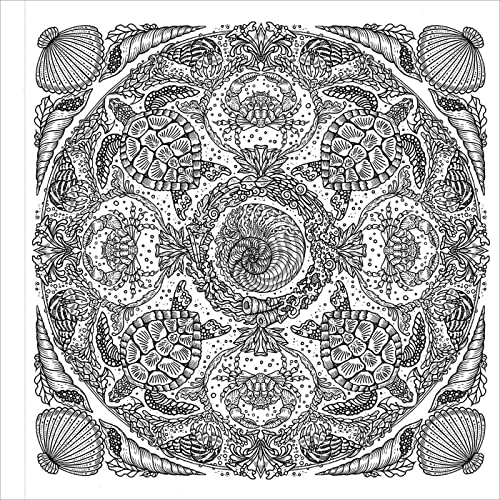 Nature Mandalas Coloring: A Coloring Meditation