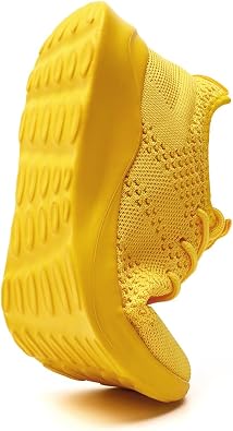 DLWKIPV Mens Trainers Slip On Sneakers Breathable Cushioned | Mesh Upper with Padded Insole and Non Slip Outsole For Running,Walking,Tennis,and All-day Active Comfort.