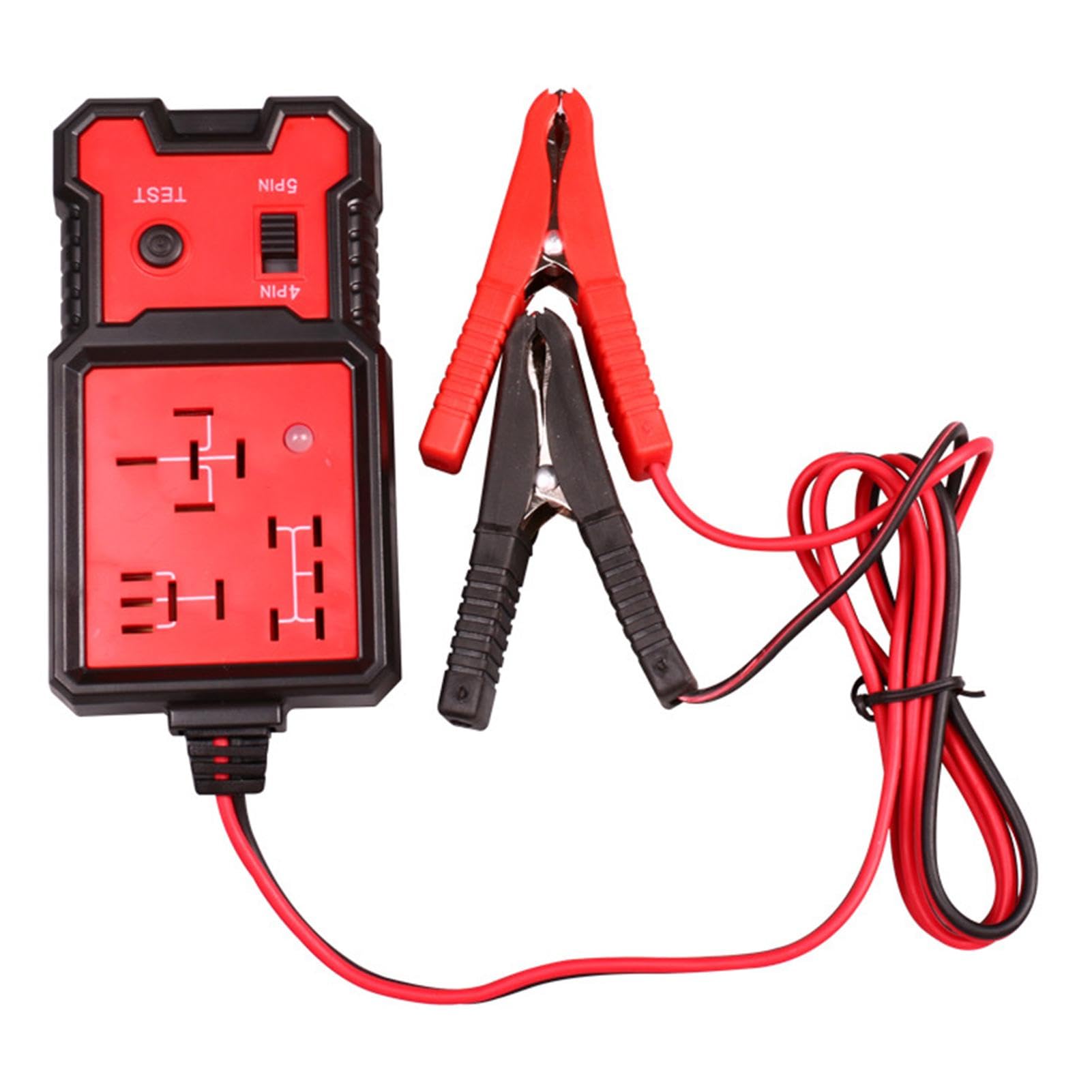 Tester relè per auto, strumento diagnostico relè automatico | Tester per relè per auto portatile | Kit di test Buddy Pro per relè diagnostici Tester di carico automobilistico Tester per altern