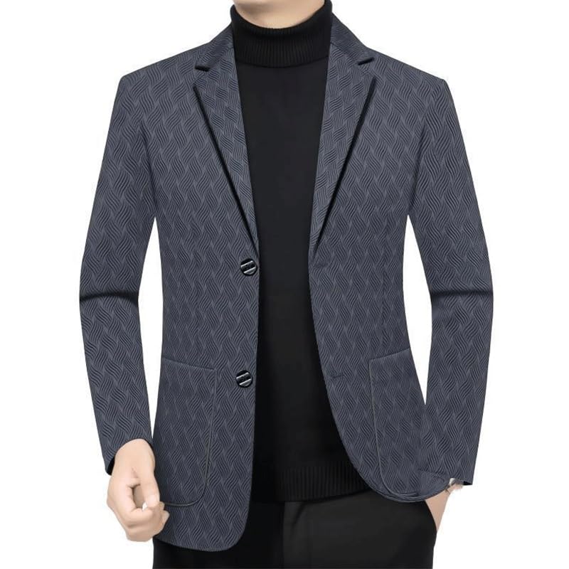 Casual Blazers Mens Casual Linen Blazers Sports Coats Jacket Slim Fit Two Button Lightweight Suit Western Sport Coats