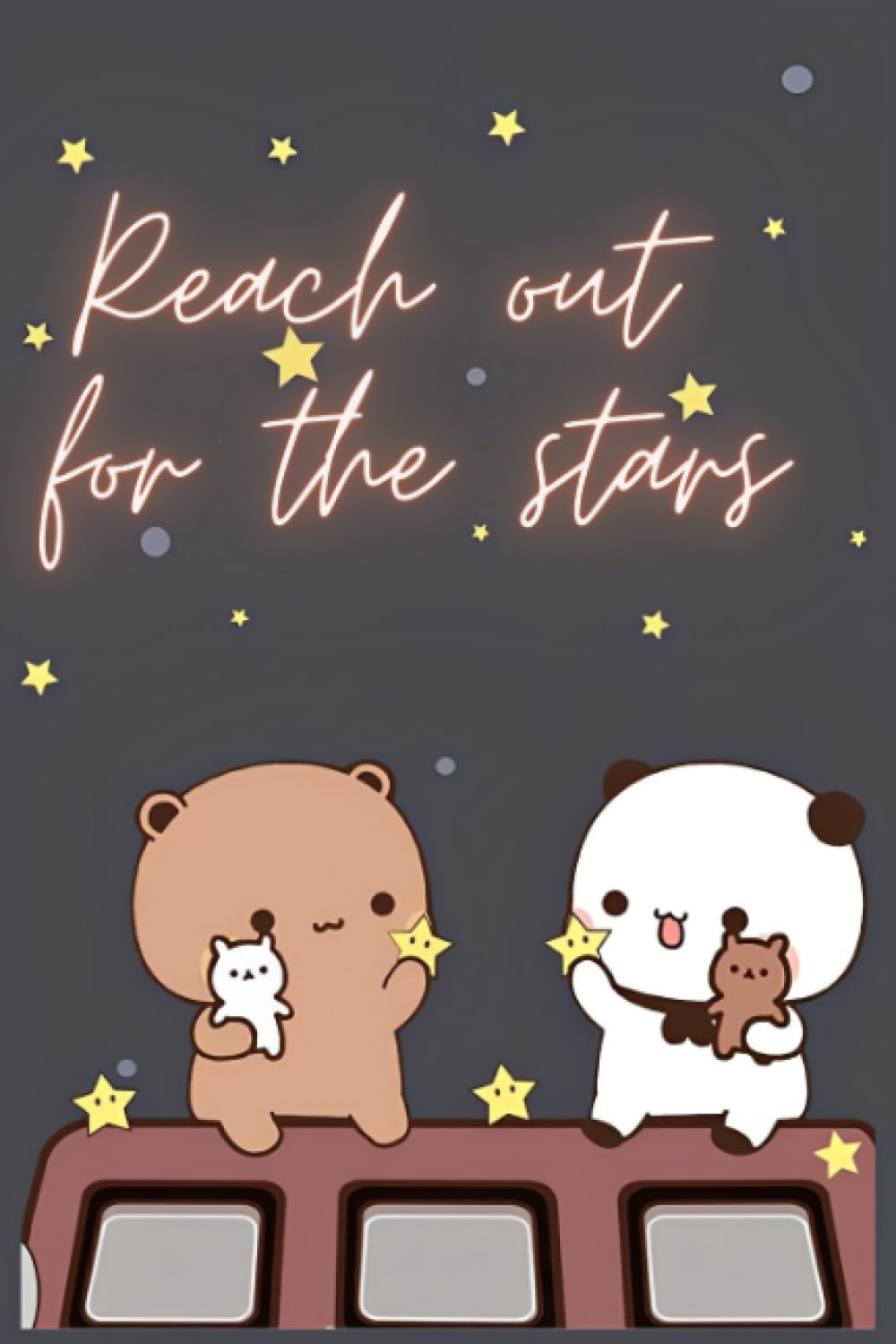 Bubu Dudu Cute Notebooks: 6*9 inch 120 lined pages notebook