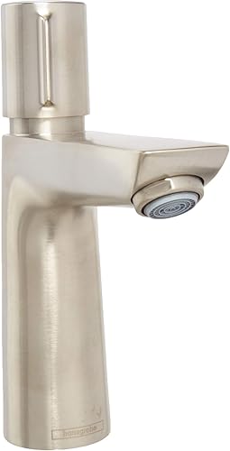 hansgrohe Talis Select E 71750821 - Grifo para lavabo de baño de 1 7 pulgadas de alto, moderno, fácil de instalar, fácil de poner y quitar, con mango