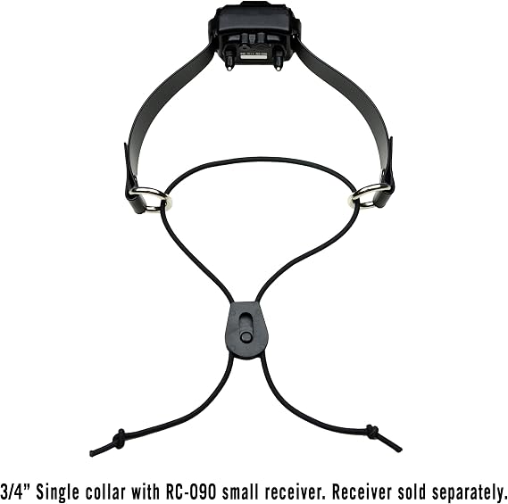 REDLINE K-9 Bungee All Weather E-Collar Strap fits 14 Inch - 24inch Neck (3/4 inch Width)