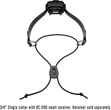 REDLINE K-9 Bungee All Weather E-Collar Strap fits 14 Inch - 24inch Neck (3/4 inch Width)