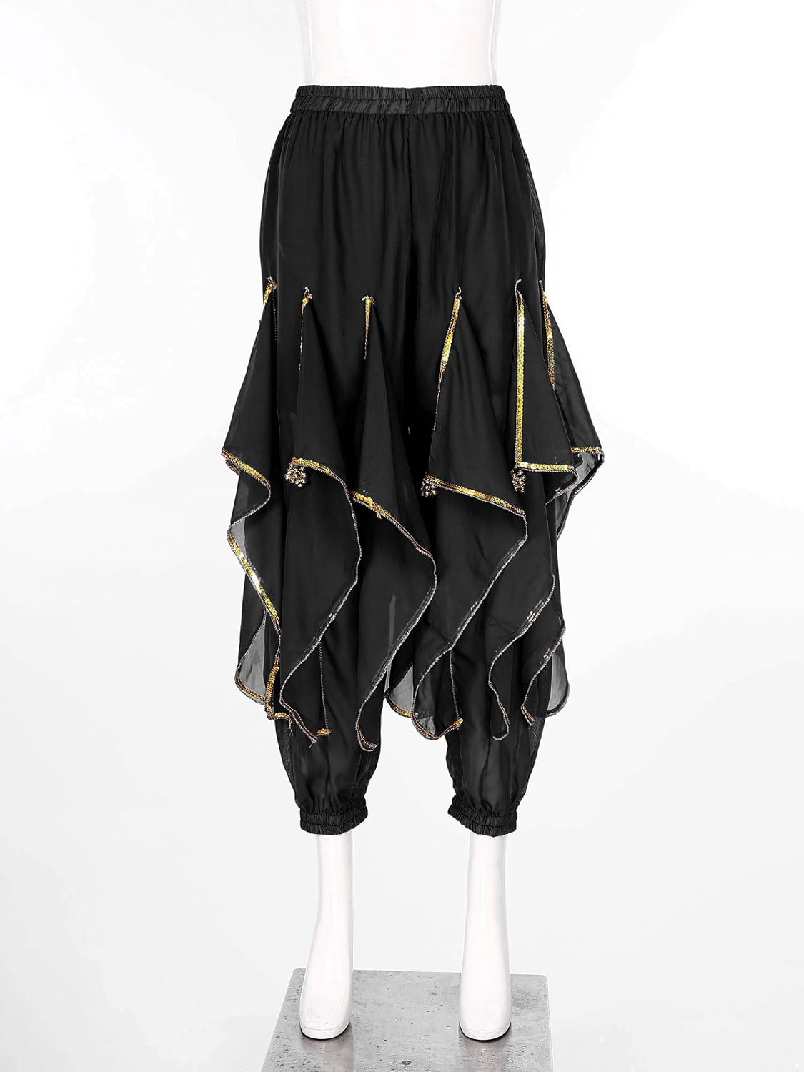 Belly Dance Harem Pants Women Tribal Arabic Pants Trousers for Halloween Cosplay