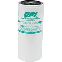 GPI PW-25-2-1 Water and Particulate Bio-Tek Filter for use with Fuel Transfer Pumps up to 25 GPM 95 LPM, 2 Micron, 1-12 UNF Thread GPI Genuine Accessory 129340-04