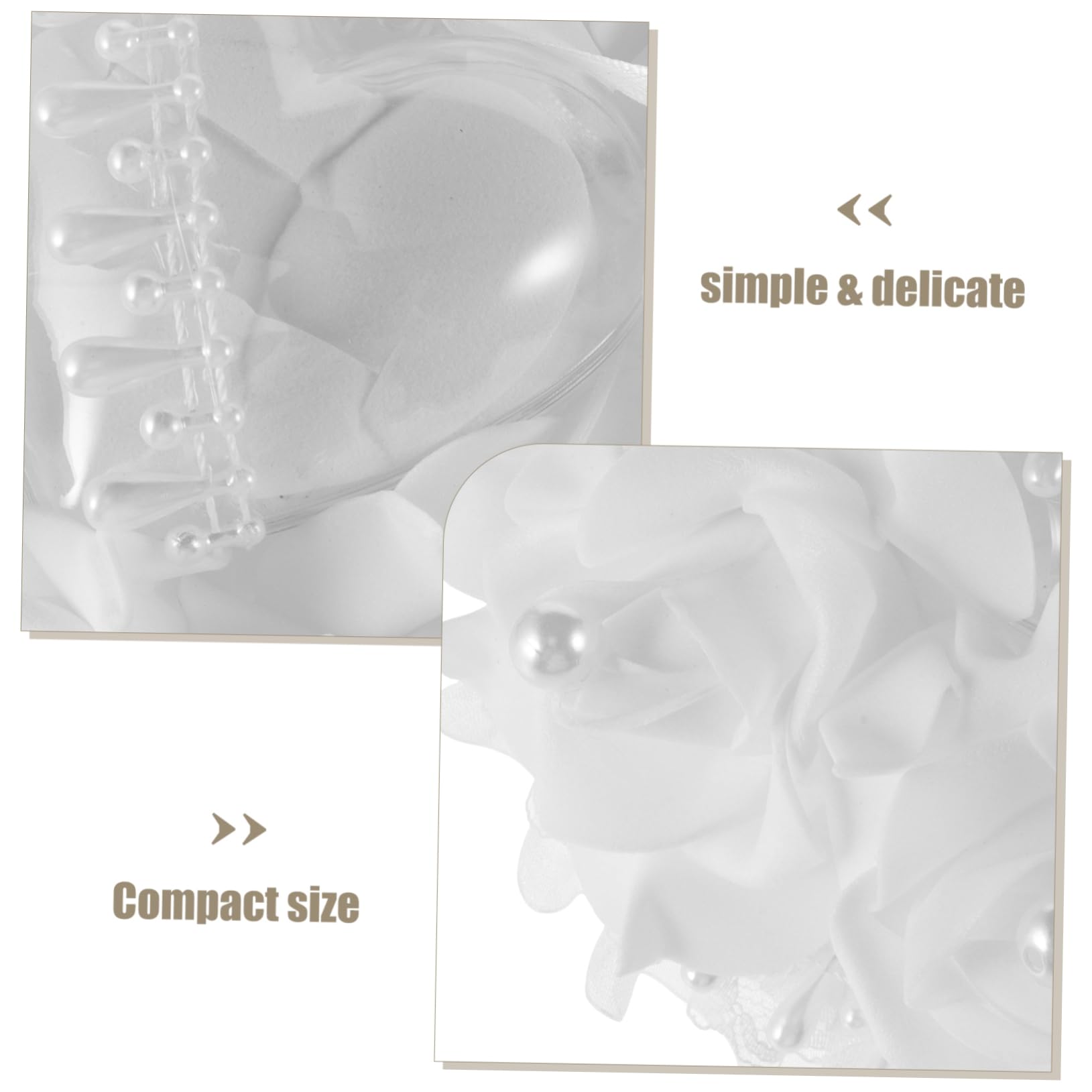 HOOTNEE Musical Heart Shaped Ring Pillow Cushion for Weddings Unique Bridal Ring Case with Romantic Design Compact for Easy Carrying for Engagements and Ceremonies White Decorated Pillow