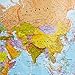 Maps International Giant World Map Poster - Mega-Map of The World - Front Sheet Laminated - 46 x 80 - Updated 2025