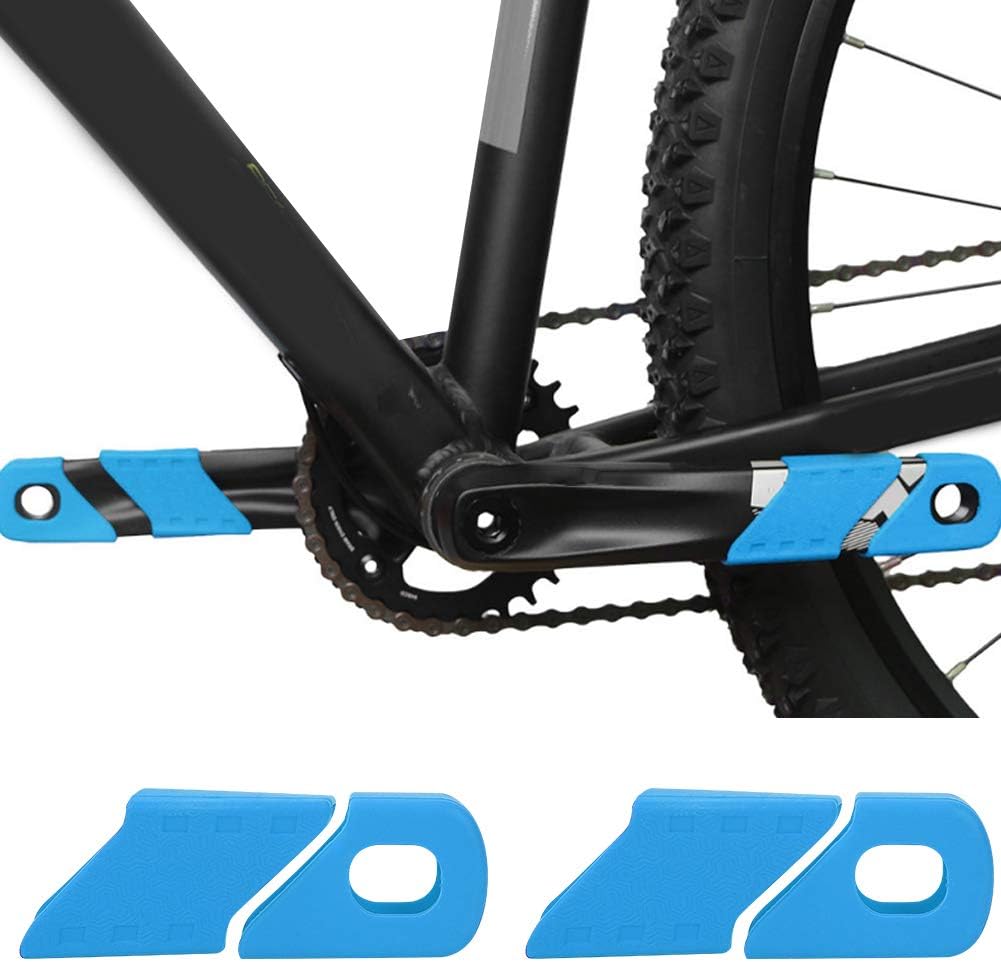 Crank Protector, 4PCS Bike Crank Protector, Bike Crank Sleeve Arm Boots Protector, Bike Sleeve Arm Dust Proof Cover - Image 5