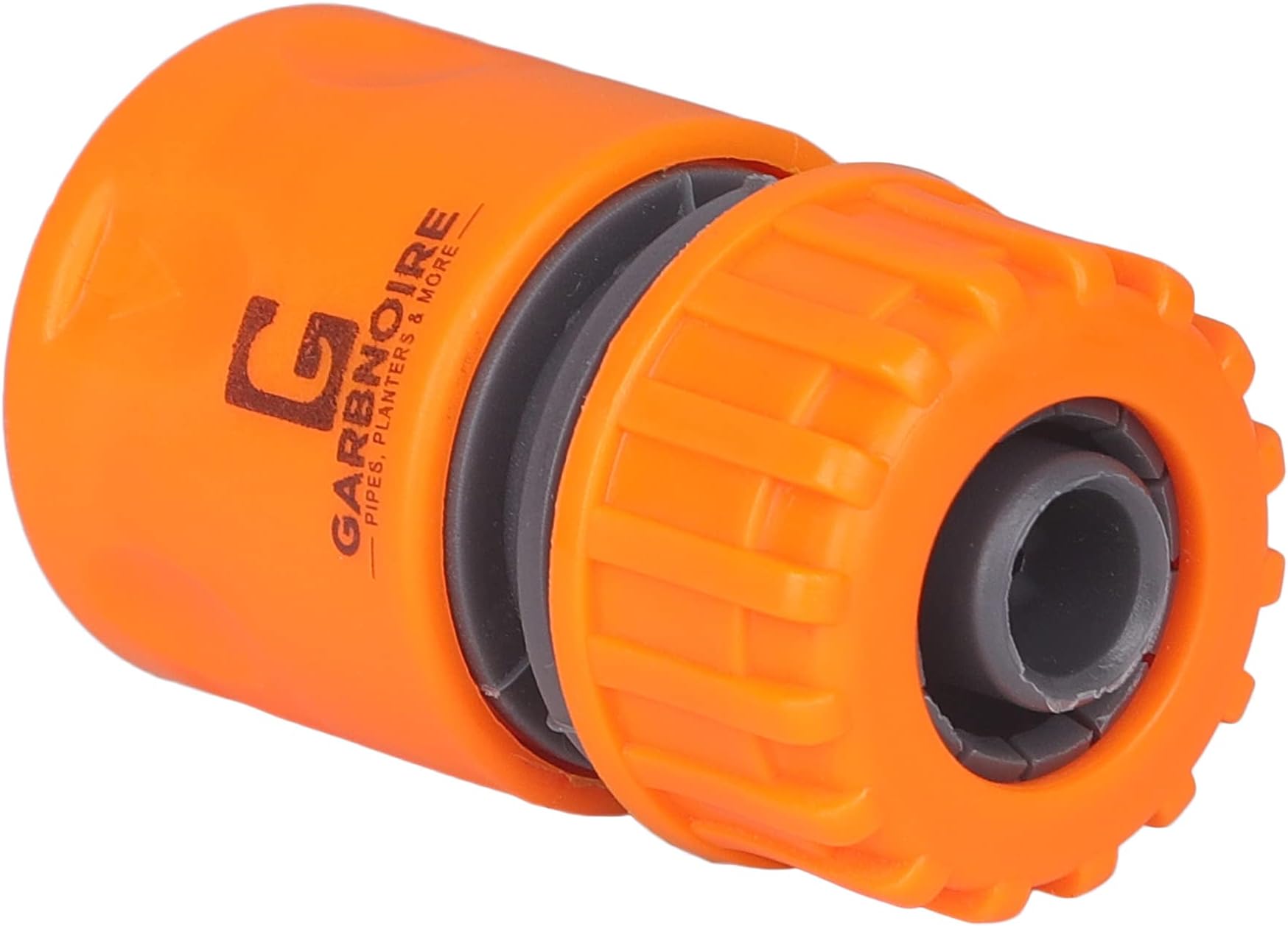 Garbnoire Heavy Duty Hose Pipe Fitting Standard Size 1/2'' Inch Quick Connector for Garden Water Pipe & Car, Bike Washing Accessories | Female Adapter Suitable Connecting Hose Pipe (Pack of 1)