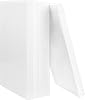 5 Pack Polystyrene Foam Boards High Density Craft Foam Sheets DIY Model Material xps Foam Board Rectangle Foamboard 30x20x2cm (White)