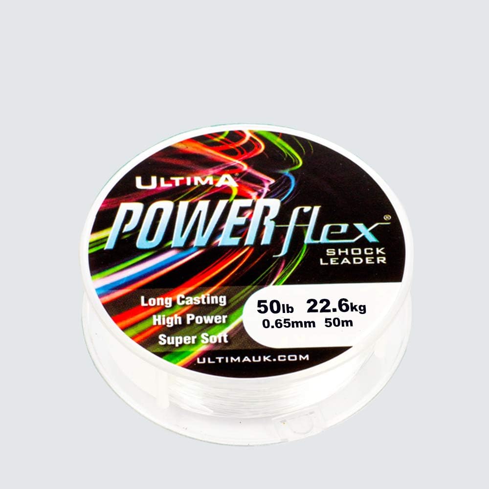 Ultima Powerflex - Crystal - Spool 50m - 0.65mm - 50.0lb/23.0kg