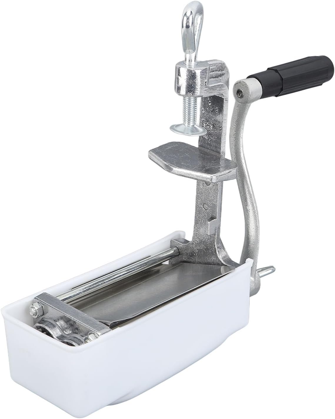 Meat Tenderizer Aluminum Alloy Manual Cuber, 28.5x8x25cm - Easy Clamp Installation, Durable Food Grade Construction, Ideal for Kitchen and Restaurant Use