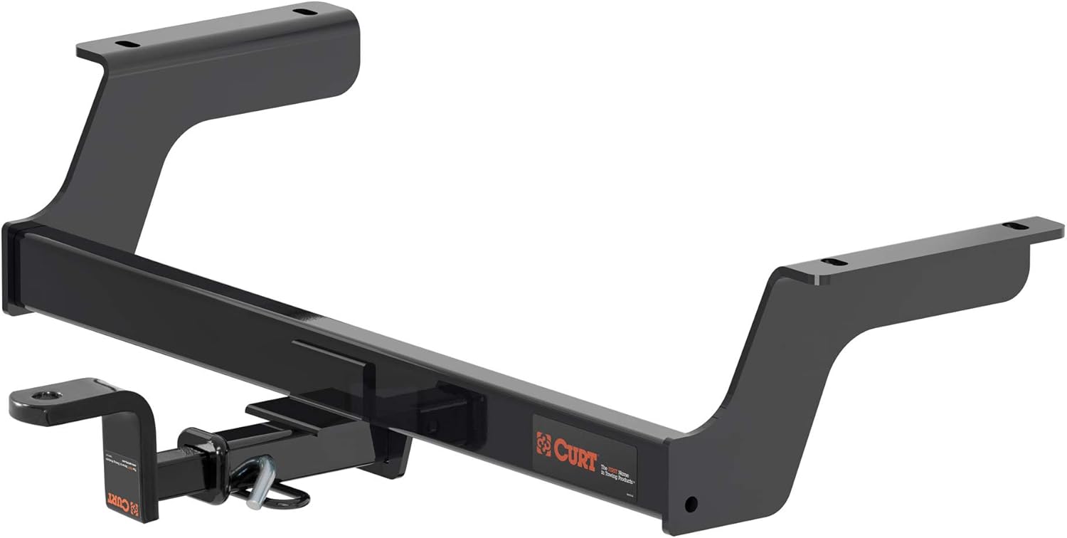 CURT 121843 Class 2 Trailer Hitch with Ball Mount, 11/4Inch Receiver