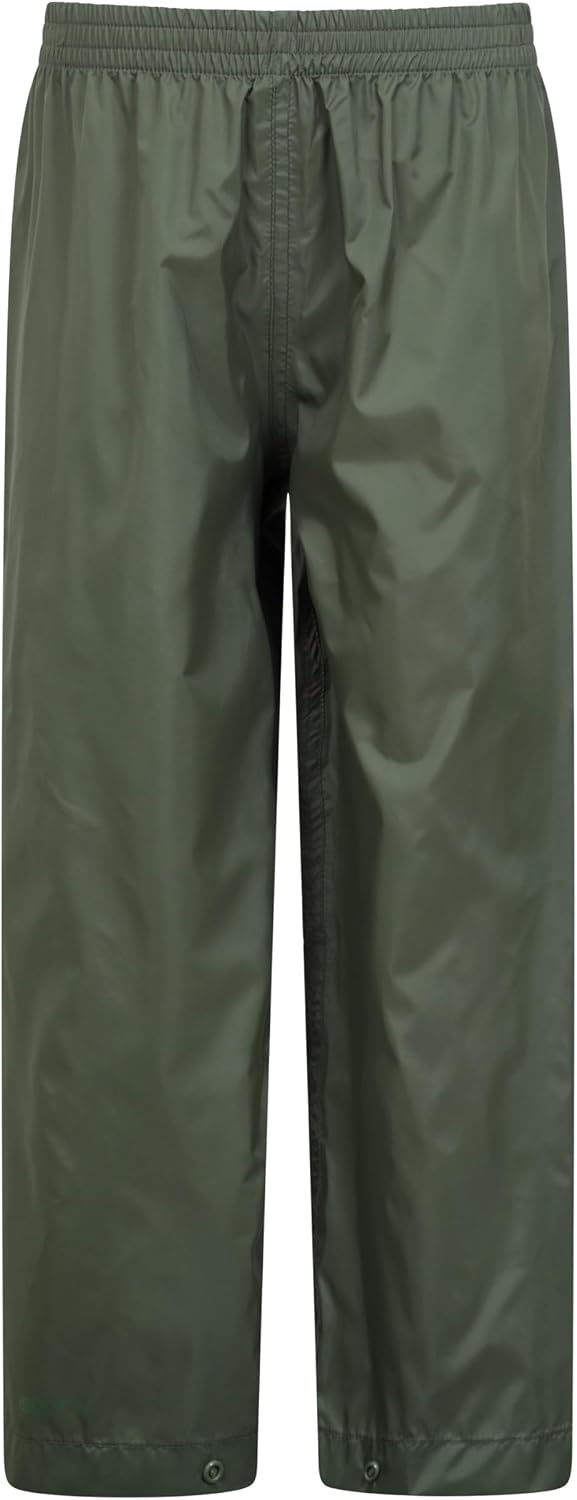 Pantalon De Pluie MOUNTAIN WAREHOUSE Enfant - Imperméable 1500mm Léger Riptop