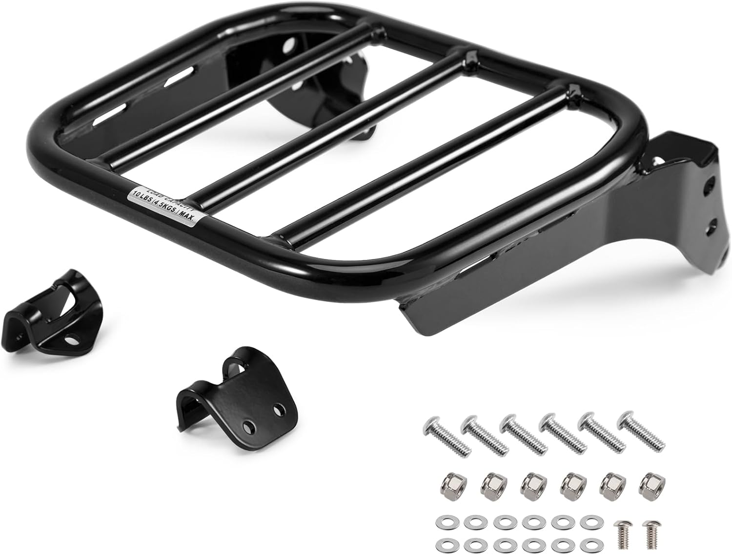 Luggage Rack for Softail, Holdfast Sissy Bar Backrest Rear Sport Solo Detachable Rear Luggage Rack 2018-2024