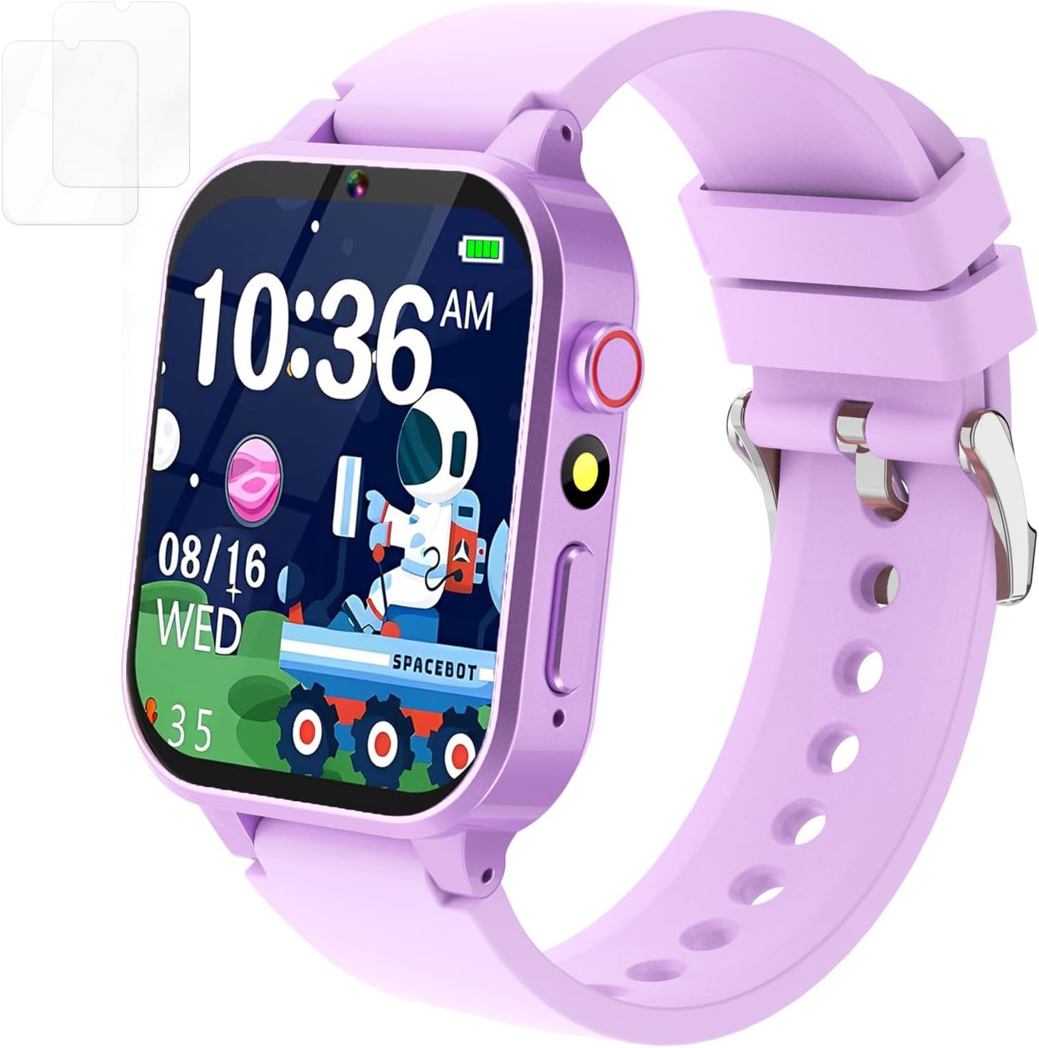 Vakzovy Kids Smart Watch Girls Gift for Girls Age 6-12, HD Touchscreen Kids Watch with 26 Games Camera Video Music Player Pedometer Educational Toys Christmas Birthday Gifts 5 6 7 8 9 10 Year Old