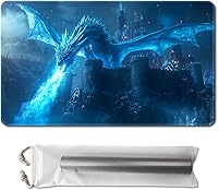 Vista 20 de MTG - Tapete de juego de 24 x 14 pulgadas, bolsas de almacenamiento con parte trasera antideslizante, ideal para entusiastas