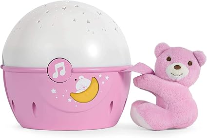 Chicco Next2stars Veilleuse Bebe Avec Peluche Projecteur De Ciel Etoile Pour Lits Bebe Et Berceaux Avec Capteur Sonore 3 Effets Lumineux Et Musique 0 Mois Et Rose Chicco Amazon Fr Luminaires Et Eclairage