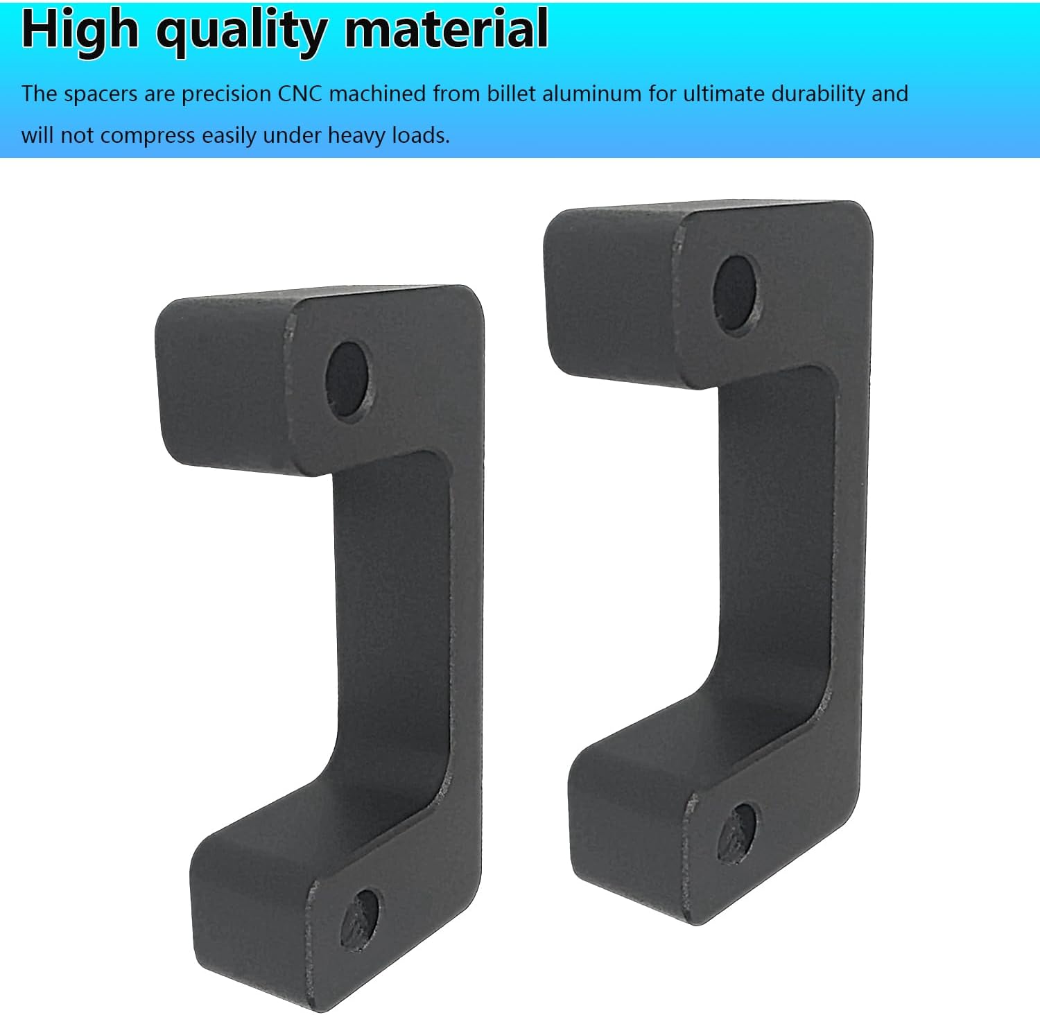 2" Leveling Lift Kit Aluminium Compatible with 2007-2019 Chevy Avalanche Silverado GMC Sierra Yukon Tahoe Suburban 1500 2wd/4wd