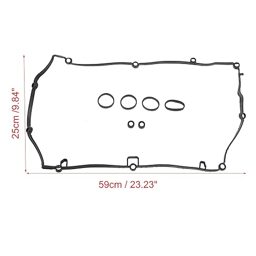 Miniatura 3 de X AUTOHAUX VS50788R 11127582400 Junta de tapa de válvula de motor para Mini Cooper S Countryman Paceman JCW R55 R56 R57 R58 N13 N18 para BMW 118i