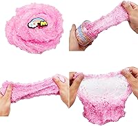 Vista 6 de FLINPEX Kit de Slime de Mantequilla Slime Nube DIY Sin Mezclar Kit de Slime de Arroz de Nieve para Niñas, Regalo de Favor de Fiesta Educativa