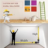 Vista 4 de Mural de pared de techo, 3D azul cielo blanco, papel tapiz autoadhesivo para despegar y pegar, calcomanía extraíble para decoración del hogar, fondo