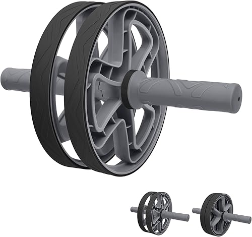 Rueda de rodillo abdominal, ejercicio abdominal, pérdida de peso, sin ruido, fácil de montar, peso ligero, perfecto equipo de gimnasio en casa para