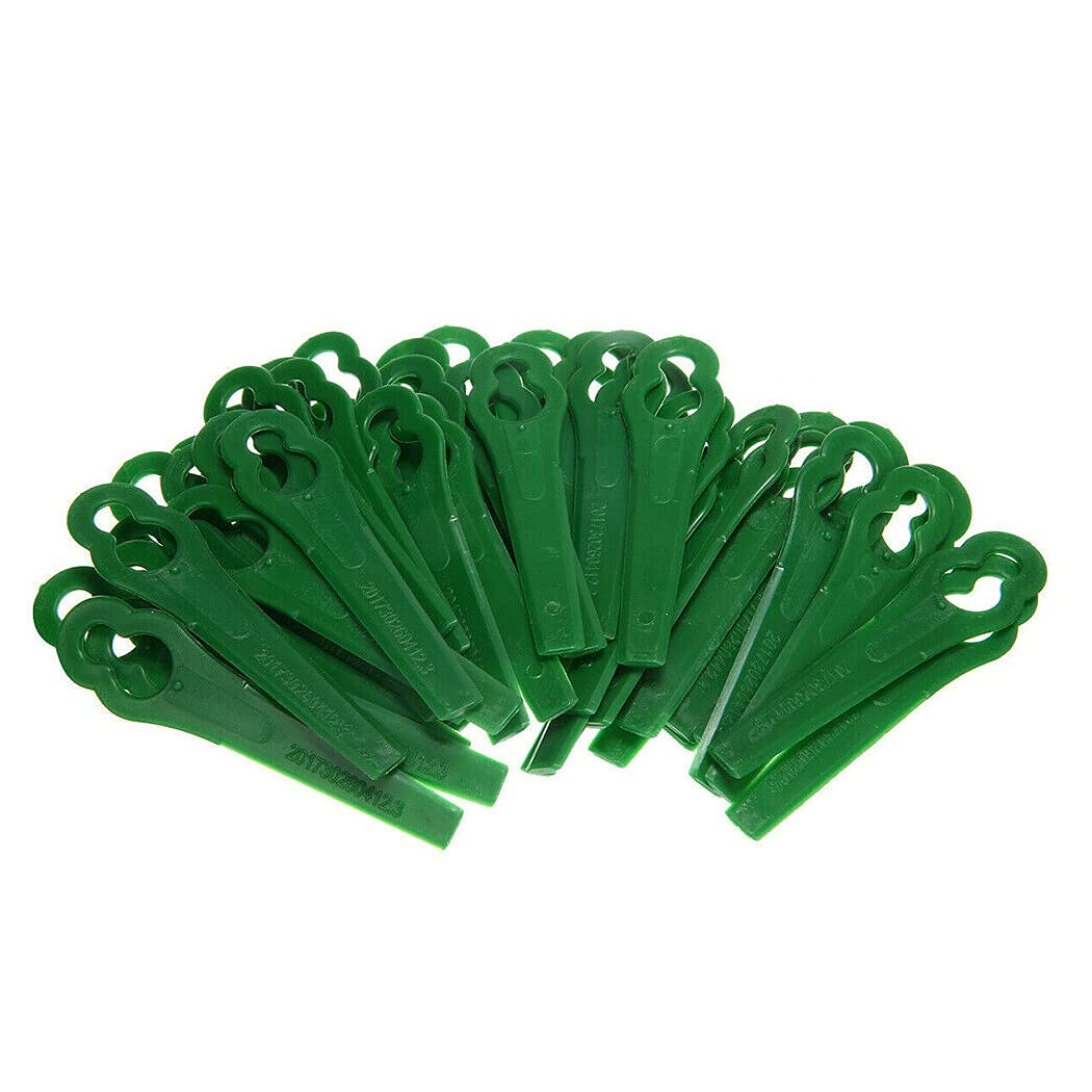 Odashen 48 Pcs Blade for Bosch ALM28/30 ART23Li ART23 Garden Grass Strimmer Plastic Blades