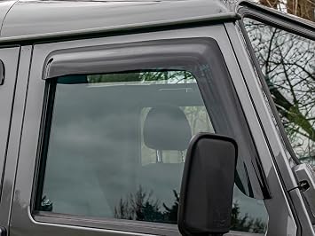 Wind Deflector Set For Front Doors Fits Land Rover Series Defender DA6078