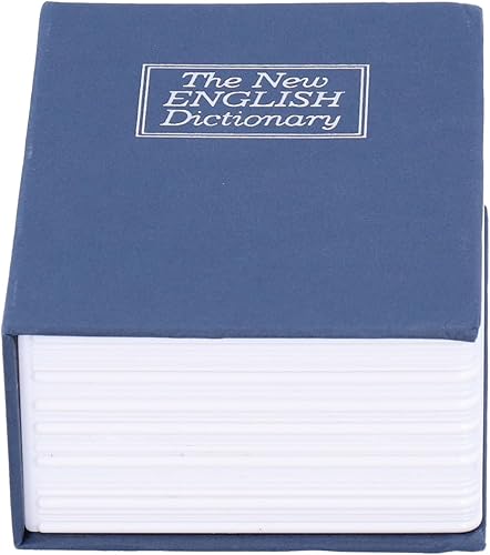 Miniatura 4 de Mini caja de seguridad, libro de simulación, caja de joyería de seguridad, caja de ahorro con llaves de bloqueo, diseño razonable para