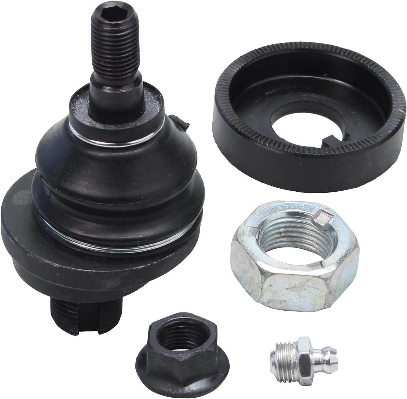 Detroit Axle - 4PC Front Upper Ball Joints Outer Tie Rods Replacement for Ford Fusion Lincoln MKZ Lincoln Zephyr Mercury Milan