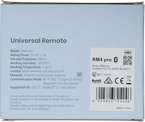 Miniatura 10 de BroadLink IRRF Smart Home Hub-WiFi IRRF Blaster para automatización del hogar, TV, cortina, control remoto de sombras, controlador de CA