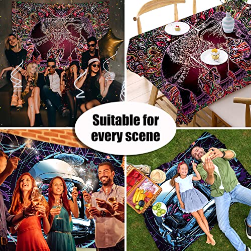 Color Duty 86X58In Double-Sided Pattern Tapestry Mandala Elephant Tapestry And Skeleton Astronaut Tapestries Bohemian Style Wall Decoration Tapestries Art Wall Hanging For Bedroom Living Room #TOP6
