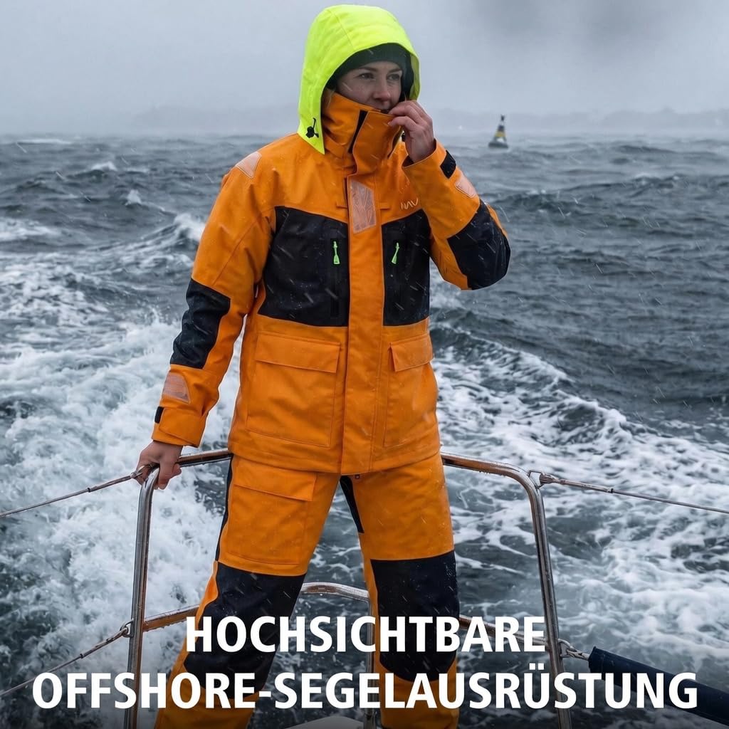 Daman Offshore Segelanzug-Set 3-Lagen wasserdicht atmungsaktiv