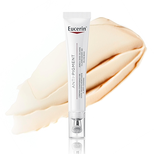 EUCERIN Creme de Olhos Clareador de Olheiras 15ml, Anti-Pigment, Antimanchas, Thiamidol EUCERIN Creme de Olhos Clareador de Olheiras 15ml, Anti-Pigment, Antimanchas, Thiamidol