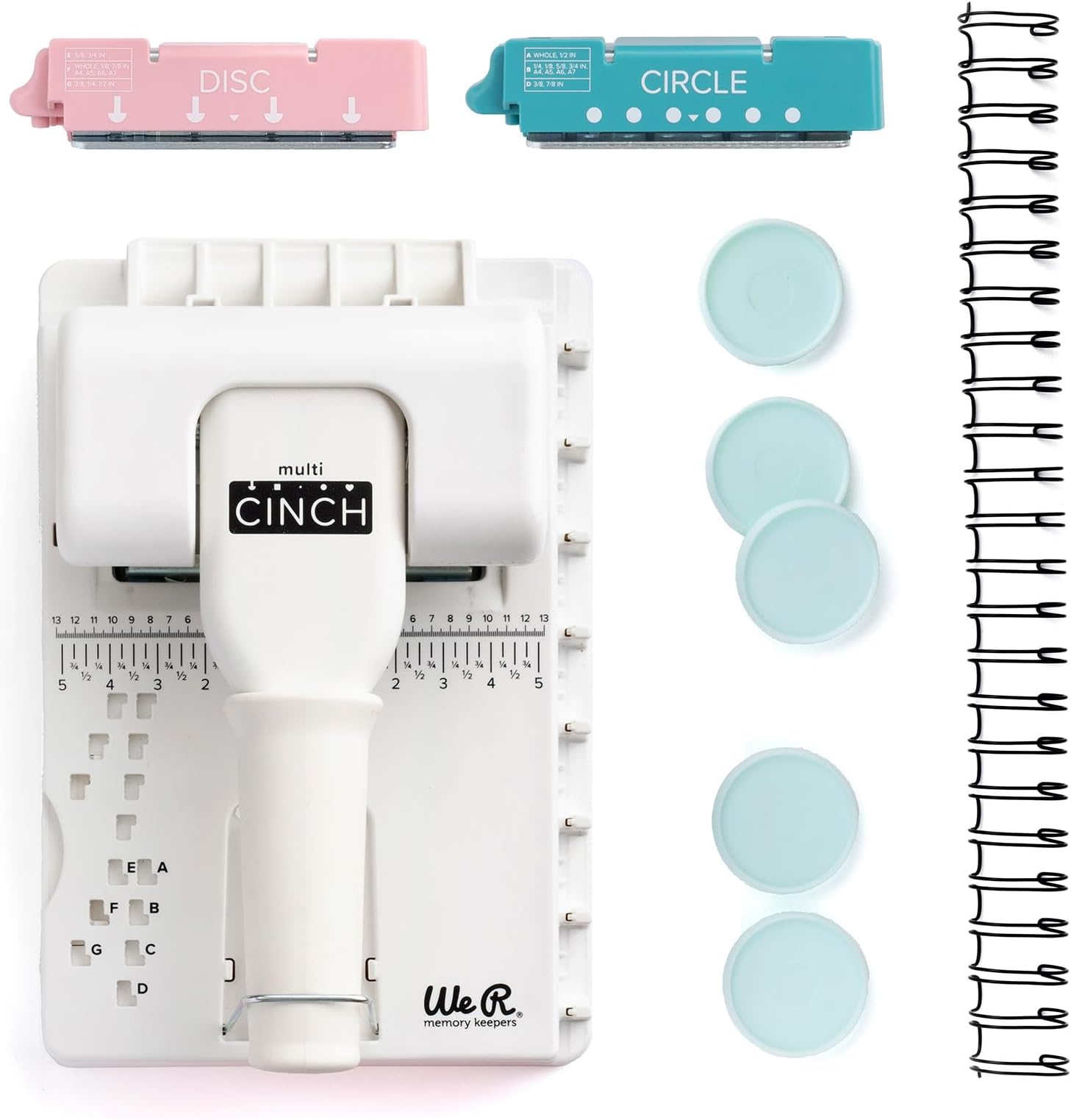We R Memory Keepers Multi Cinch 2 in 1 Circle and Disc