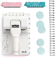 Encadernadora Multi Cinch We R - Incluso Cartucho Furo Disco e Redondo
