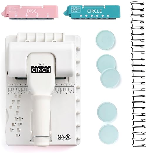 We R Memory Keepers Multi Cinch 2 in 1 Circle and Disc