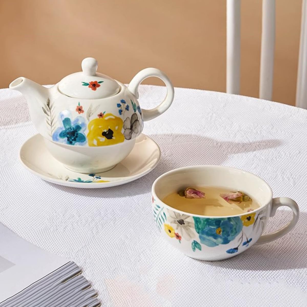 Juego de Tetera de Cerámica para Té, Capacidad Moderada