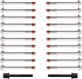 AUCERAMIC ES73121 Cylinder Head Bolt Set for Chevy Silverado Tahoe Suburban GMC Sierra Yukon Cadillac Escalade 5.3L 6.2L 6.6L V8 2014-2021