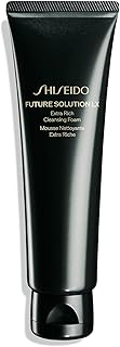 Shiseido Future Solution LX Extra Rich Cleansing Foam - 125 mL - Rich Foaming Cleanser for Smooth and Vibrant Skin - Non-Comedogenic - All Skin Types