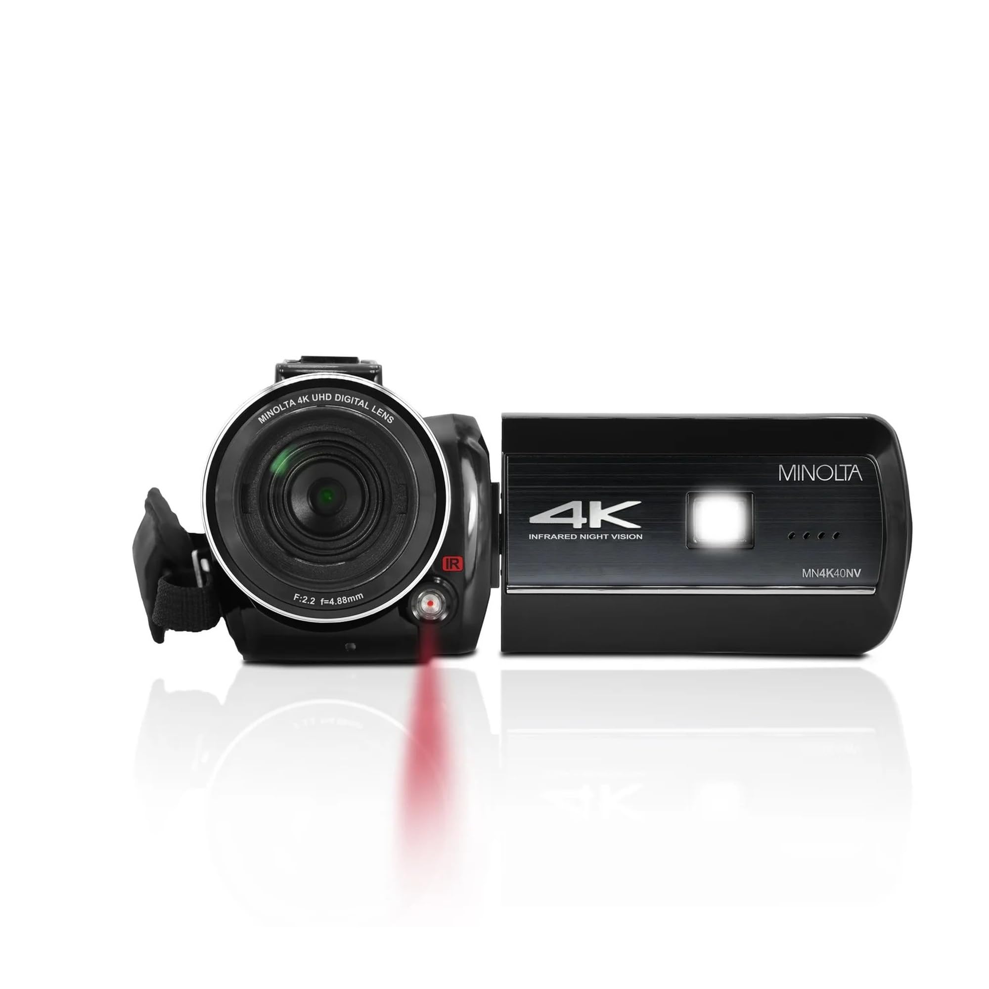 Amazon | Minolta Showtime MN4K40NV 4Kビデオカメラ、ナイトビジョン