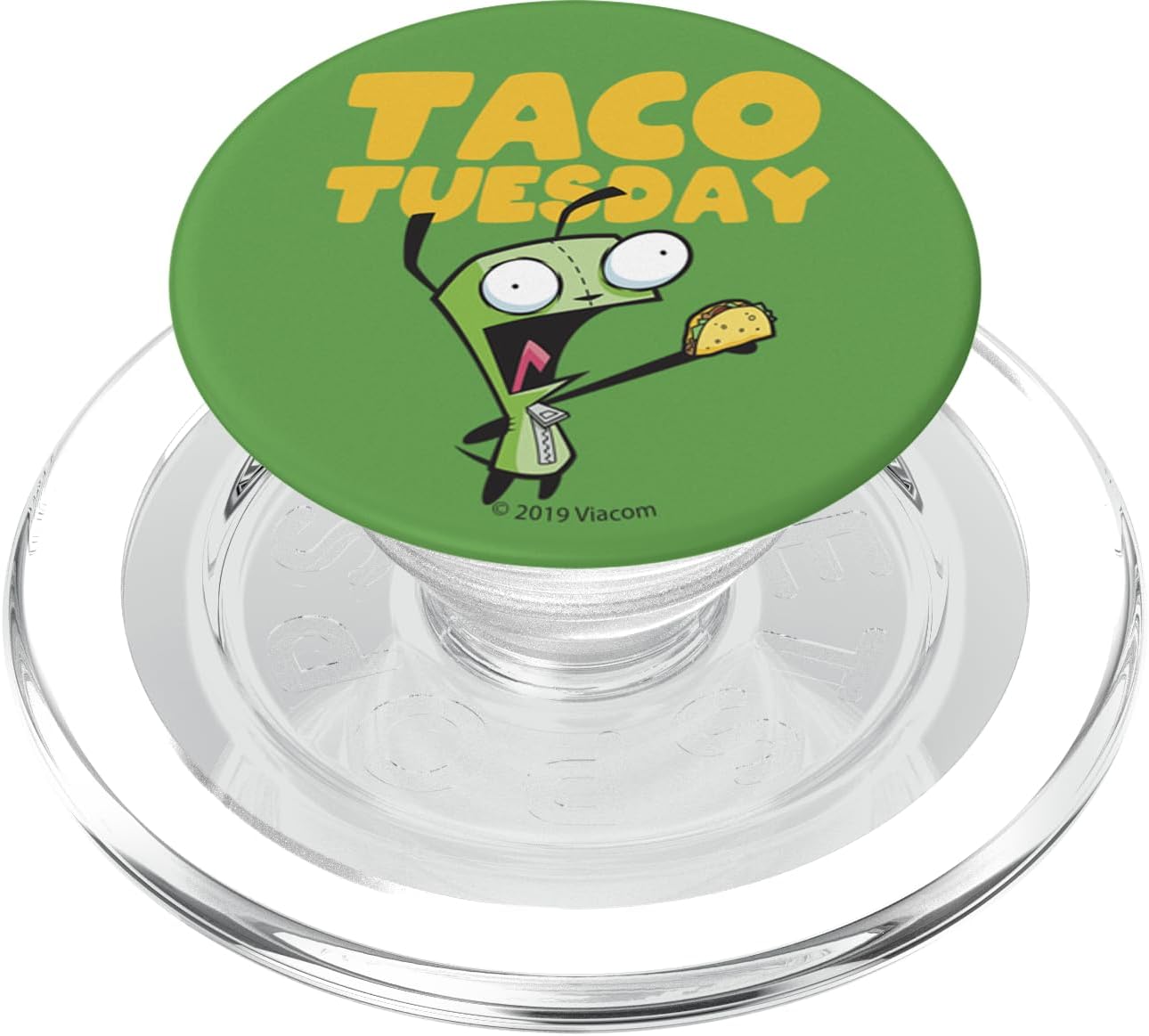 Invader Zim Gir Taco Tuesday PopSockets MagSafe PopGrip for iPhone