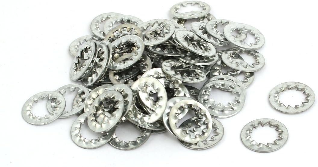 10mm Inner Quality Parts Dia Carbon Steel Zinc Plated Internal Serrated Lock Washer 80pcs Model:58as478qo317