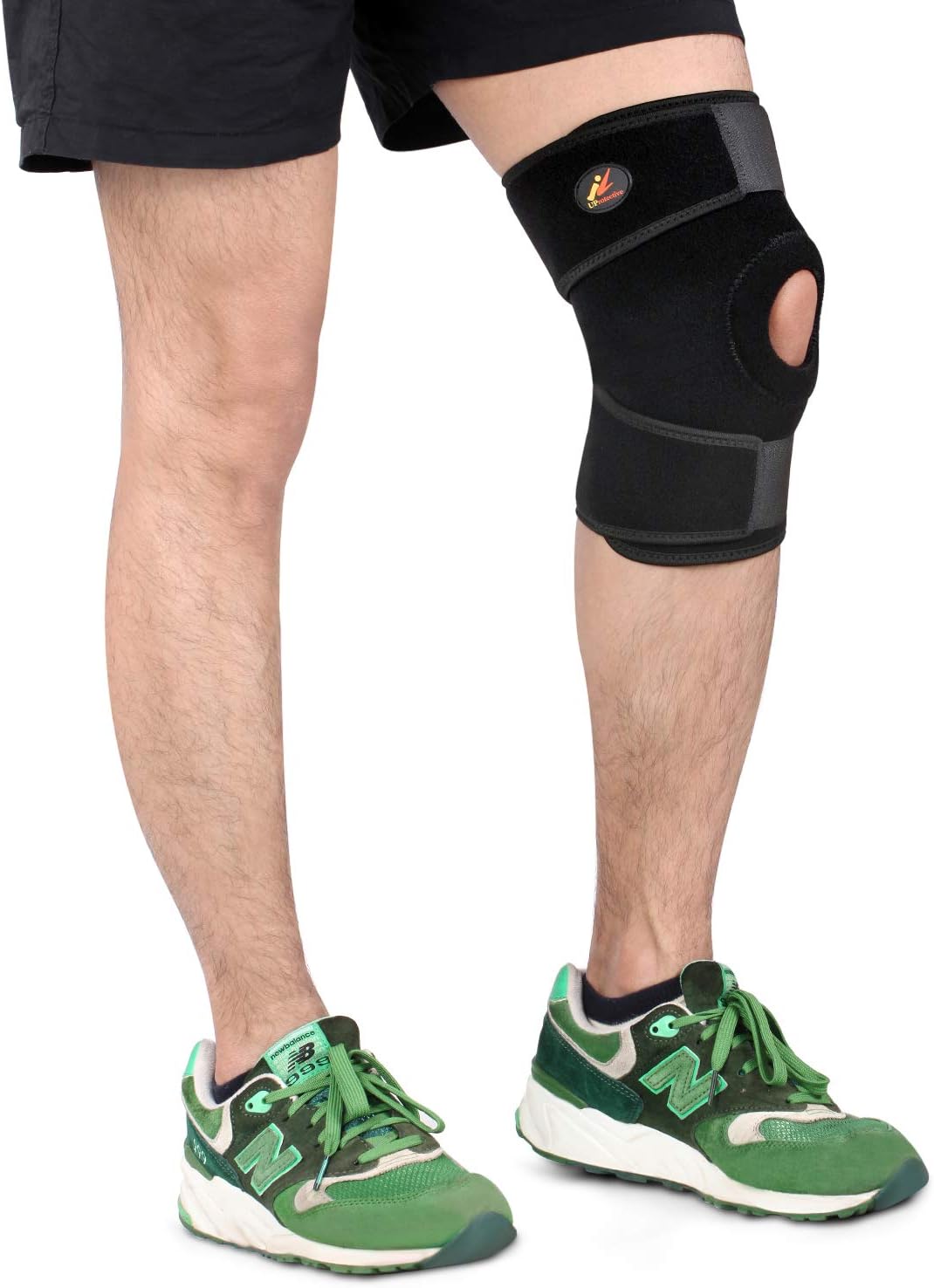 compression knee brace-knee compression sleeves-athletic knee brace-Adjustable compression knee brace :Copper fiber Compression for Joint Pain Relief supportโfor women& men-Single...
