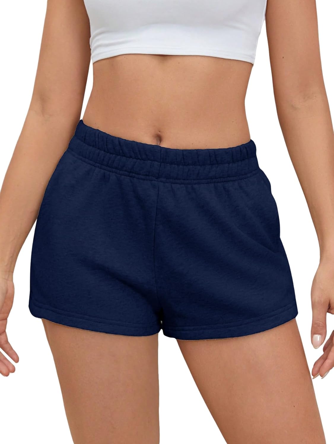 SOLY HUX Womens Sweat Shorts Casual Summer Elastic Zambia Ubuy