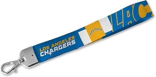 Miniatura 30 de Rico Industries NFL Football Correa Estándar de Muñeca Llavero, Linda Correa de Muñeca para Llaves de Coche, Distintivo de ID, Tarjeta, Billetera